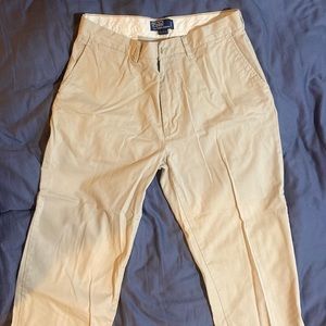 Polo Classic Chino 36x32 Cream color. Used but look fresh.